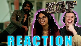 KGF KOLAR GOLD FIELDS CHAPTER 1  PART 1 MOVIE REACTIONCOMMENTARY [upl. by Elleb817]