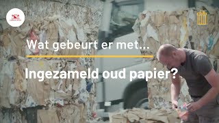 Wat gebeurt er met ingezameld oud papier [upl. by Tedi]