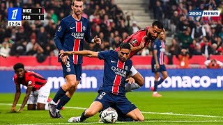 OGC NICE  PARIS SAINTGERMAIN 11 RÉSUMÉ  OGCN  PSG  NICE  PARIS SG  LIGUE 1 MCDONALDS 2024 [upl. by Civ]