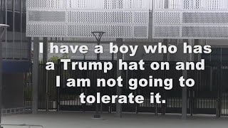 Teacher upset after student wears MAGA hat [upl. by Eiram]