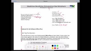 Geschäftsbrief nach DIN 5008  einfach erklärt  Gabi Schöttle [upl. by Amabil390]