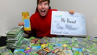 I Spent 30000 On Lottery Tickets And Won [upl. by Myrtia]