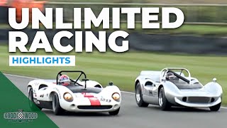 Close to the edge  2024 Whitsun Trophy highlights  Goodwood Revival [upl. by Giverin]