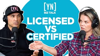 LICENSED Nail Tech vs CERTIFIED Nail Tech [upl. by Pearlman491]