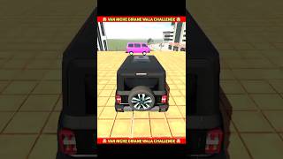 Van niche girane wala challenge car se 😱🔥shorts indianbikedriving3d [upl. by Friend]