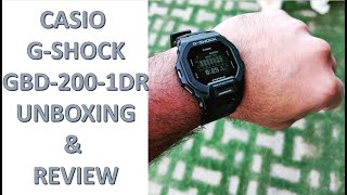 CASIO GSHOCK GBD2001DR G1146 Unboxing and Review [upl. by Navannod52]