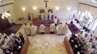 Pontifical Mass St Thomas Aquinas Seminary Virginia SSPX [upl. by Aneer]