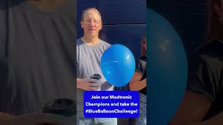 Spread diabetes awareness join the BlueBalloonChallenge [upl. by Agnese]