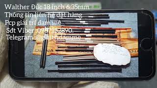 chuyên phụ kiện pcp nòng súng hơi wather Đức 18 inch 635mm test bia 90 mét trước khi xuất khẩu [upl. by Ahsekad]