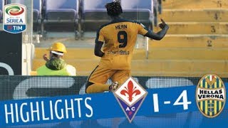 Fiorentina  Verona 14  Highlights  Giornata 22  Serie A TIM 201718 [upl. by Shanks63]