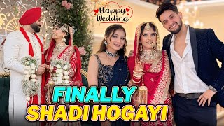 Finally Shadi Ho Gayi 😍  Marriage Vlog [upl. by Brynn]