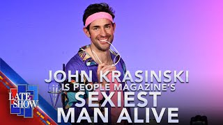 John Krasinski Is People Magazines Sexiest Man Alive 2024 [upl. by Adnim]