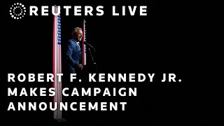 LIVE Robert F Kennedy Jr makes a campaign announcement [upl. by Siramad197]