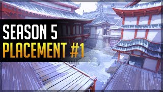 Overwatch Kephrii  Season 5  Placement 1 [upl. by Ellerey]