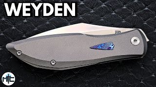 Artisan Cutlery Weyden Folding Knife  Full Review [upl. by Leclair]