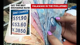 EXCHANGE MONEY IN THE PHILIPPINES 7 Easy Steps at a Palawan How to change cash safely to pesos [upl. by Niarfe]