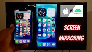 How To Screen Mirror And Connect iPhone With Smart TV Or Android TV [upl. by Wycoff837]