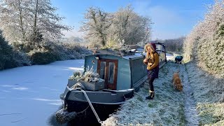 174 Surviving on My Narrowboat in Freezing Temperatures [upl. by Serge]