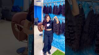 Permanent hair extensions Indiancurlshyd hyderabad hairextensions hairtransformation hair [upl. by Iroj]