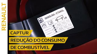 Renault Captur  Redução do Consumo de Combustível [upl. by Egdirdle]