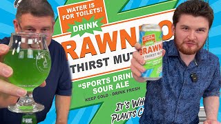 Brawndo The Thirst Mutilator Tasting Review  Sports Drink Sour Ale [upl. by Xed]