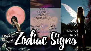 Zodiac Signs Tiktok Compilation♍♓♒ [upl. by Allemap582]