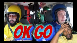 OK Go  NeedingGetting  Official Video Reaction [upl. by Eanehs]