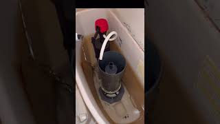 Toilet KOHLER running water not stop how to replace gasket and fill valve check description bellow [upl. by Ecirtnahc]