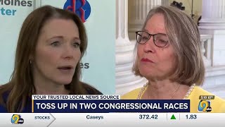 Two Iowa congressional races shift from ‘leaning republican’ to ‘toss up’ [upl. by Velma918]