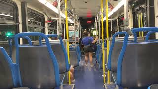 CTA On Board Riding 2007 New Flyer D40LF Bus 1418 on Route 147 Outer LSD Express from Howard to Mich [upl. by Crocker]