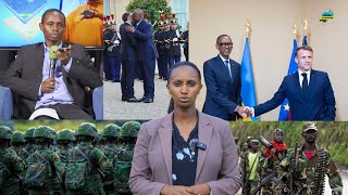 HE MACRON U RWANDA RUKURE INGABO MURI CONGO M23 ISHYIRE INTWARO HASI CONGO YIRUKANE FDRL [upl. by Grevera394]