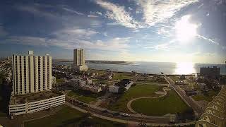 Todays 08122024 Atlantic City Sunrise from Absecon Lighthouse over the AC Inlet [upl. by Lili]