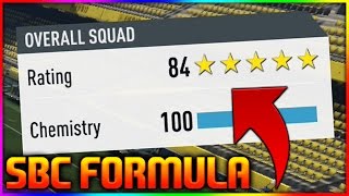 FIFA 17  NEW 84 RATED SBC FORMULA FIFA 17 HOW TO GET A 84 RATED SQUAD BUILDER CHALLENGE 84 SBC [upl. by Cozmo794]