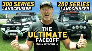 💥 LC300 V LC200 Australias TOUGHEST 4X4 TOURERS tested [upl. by Aleris233]