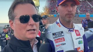 Denny Hamlin amp Jeff Gordon React to Team Penskes Domination in Playoff Format Championship Race [upl. by Lehcin347]