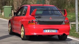 Cars Accelerating amp Doing Launches  Impreza R8 GTR Lancer Evora 400 M3 E92 amp More [upl. by Atinel]