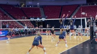 Elkhorn South wins the Class A state volleyball championship [upl. by Jarrell]