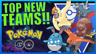 TOP NEW GREAT LEAGUE TEAMS FOR SEASON 17  POKÉMON GO BATTLE LEAGUE [upl. by Seebeck]