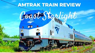 Amtrak Coast Starlight Review  Coast Starlight Review Top Video [upl. by Andromeda450]