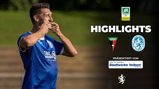 FC Wegberg Beeck vs SSVg Velbert 02 – Highlights amp Tore  Regionalliga West [upl. by Nitsur156]