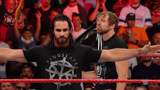 Seth Rollins amp Dean Ambrose  Segment Jul172017 [upl. by Nyrehtac626]