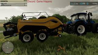 TUTORIAL FS22 PACAS DE ENSILAJE HIERBA FARMING PACAS [upl. by Etnud]