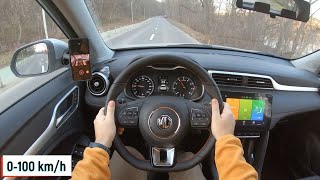 2023 MG ZS Excite 15 VTi 106 HP  POV Test Drive [upl. by Aeslek516]