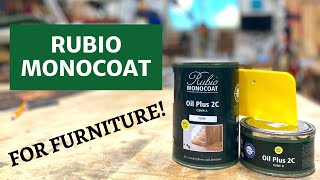 How to Apply Rubio Monocoat to Furniture [upl. by Litton]