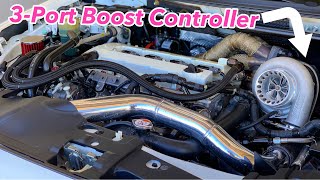 Evo X GrimmSpeed 3Port Boost Controller Easy Level 2 out of 10 [upl. by Ahsinad]