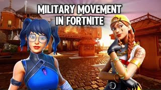 Using Military tactics in Fortnite [upl. by Eriuqs]