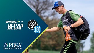 2019 Glass Blown Open Round 1 MPO Recap [upl. by Rramaj]