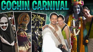 Our first carnival experience 😳  COCHIN CARNIVAL 2024 [upl. by Carlene784]