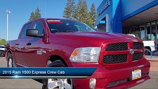 2015 Ram 1500 Express Crew Cab Sacramento Roseville Elk Grove Folsom Stockton [upl. by Magdalen]