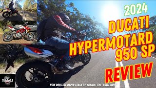 2024 Ducati Hypermotard 950 SP Review [upl. by Mott]